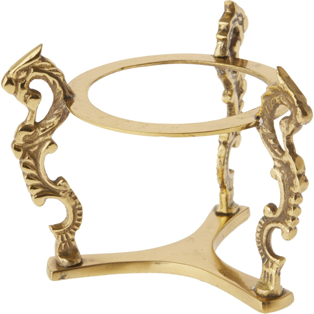 Bard's Brass Egg Stand/Holder, Large Dragons, 2.75" diameter Walmart