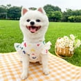 thumbnail image 6 of Twfbrm Dog Clothes for Small Medium Dogs Girl Cat Tee Shirt Spring Summer Animal Clothes Puppy Outfits Ruffle Short Sleeve Doggy Shirts Pet Outfit, 6 of 6
