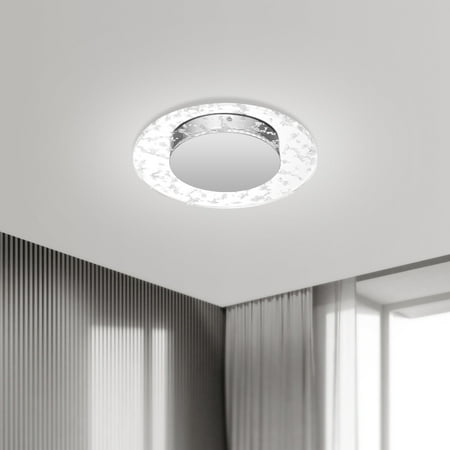 

Sindri FCD 12 LED Flush Mount Ceiling light Silver