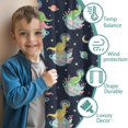 thumbnail image 3 of Kid Curtains,Cute Dinosaur Cartoon Pattern Kid Insulated Curtains Set Of 2,Bedroom Essentials,Toddler Room Decor 42"x63", 3 of 5