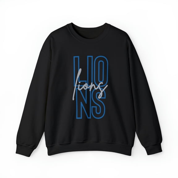 Lions Football Sweatshirt, Gift For Lions Fan, Detroit Football