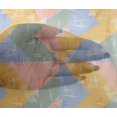 thumbnail image 4 of oneOone Viscose Chiffon Fabric Line|Chevron & Triangle Geometric Decor Fabric Printed BTY 42 Inches Wide, 4 of 4