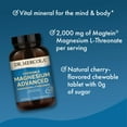thumbnail image 3 of Dr. Mercola Magnesium Advanced, 30 Servings (60 Tablets), Dietary Supplement, Magnesium L-Threonate, Cherry Flavor, Non-GMO, 3 of 6