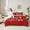 Red, variant on Feelyou Cartoon Moose Deer Bedding Comforter Set 7pcs for Teens, Cartoon Jungle Wildlife Queen Bedding Sets, Christmas Floral Plant Reversible Queen Sheet Sets, Lightweight Room Decor
