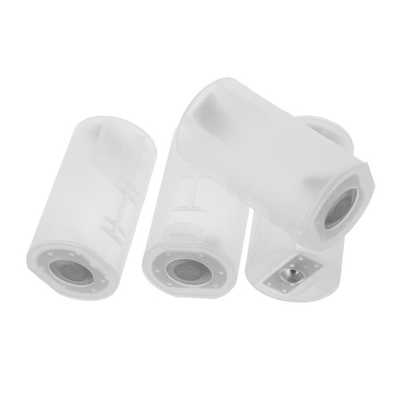 Hemoton 4pcs Plastic Battery Converter 2 D Battery Adapter Battery Holder Tube Simple And Practical Battery Adapter Tool Battery Supply Battery Conversion Tube
