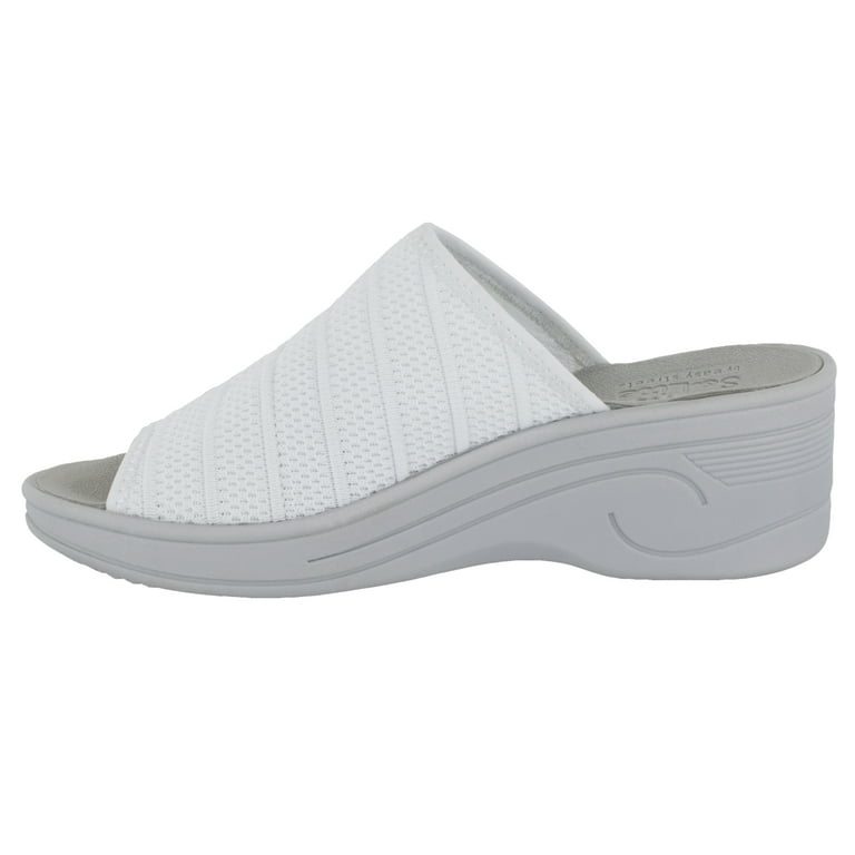 So Lite by Easy Street Airy Slide Sandals Women