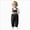 B2-Black, variant on 6-12 Months Newborn Boys Pants, Outdoor Pants Cargo/Straight Work Hiking Pants School Pants Sweatpants Casual Jogging Trousers Running Pants Black Pants