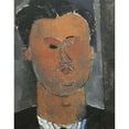 thumbnail image 3 of Modigliani, Amedeo 12x14 Black Modern Framed Museum Art Print Titled - Pierre Reverdy, 3 of 5