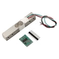 thumbnail image 3 of BTOER HX711 Module Weight Sensor Weighting Strain Gauge Pressure Sensor Load Cell Electronic Scale Sensor 1KG 5KG 10KG 20KG, 3 of 9