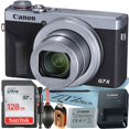thumbnail image 1 of Canon PowerShot G7 X Mark III Digital Camera (Silver) with 4.2x Optical Zoom Lens + SanDisk 128GB Memory Card + Cleaning Pen + ZeeTech Starter Bundle, 1 of 5