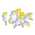 thumbnail image 3 of Paquete chupetes de silicona suave para bebedero de cordero, alimentador de biberón, para lactancia, corderos, terneros, cabras, lechones, aves, 3 of 9