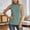 F-237Light Green, variant on ZHOGXU Women's Tank Tops Sleeveless Turtleneck Solid Color Comfortable Lightweight Loose Fit Shirt For Daily Wear,Beige,L