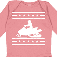 thumbnail image 4 of Inktastic Snowmobile Gift Silhouette Boys or Girls Long Sleeve Baby Bodysuit, 4 of 5