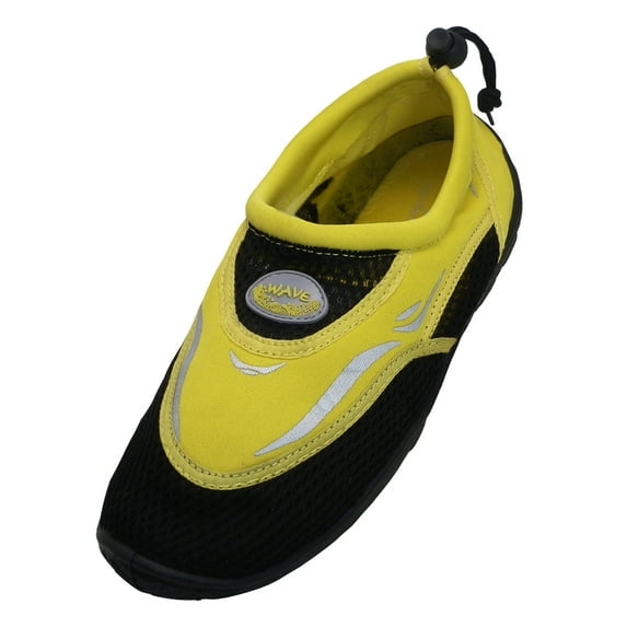 SNJ Men's Wave Water Aqua Socks Shoes