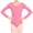 c01Pink, variant on Girls Solid Color Long Sleeve Leotard Gymnastics Dance Leotards for Kids Dance Unitard for 3-12 Years Girls Boys Gray 9 Years