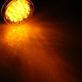 thumbnail image 3 of Motocicleta Redonda 20 LED Intermitente Luz Indicadora Intermitente Lente Naranja para Sunnimix Luz de señal de giro de motocicleta, 3 of 8