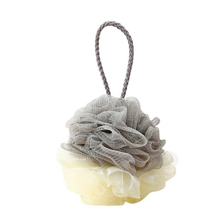 

Veki Bath Sponge Shower Loofah Tennis Sponge Multicolor Bath Bathroom Men Ladies 1 Pack Scrubber Cleaning Loofah Bath Accessories over The Door Towel Racks for Bathroom
