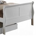 thumbnail image 3 of Durable Full Trundle Bed in Classic White|44"H X 57"W X 87"D|Extra Guest Space, 3 of 5