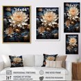 thumbnail image 4 of Designart "Reflecting Opulent Lotus" Lotus Canvas Prints, 4 of 7