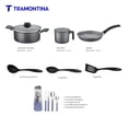 thumbnail image 3 of Bateria de cocina Tramontina Turim Con Antiadherente Starflon Max en Aluminio Negro 24 piezas, 3 of 7
