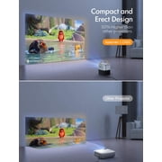 APEMAN LC450 Mini Portable Projector ,LCD Home Theater Support 1080P,120 inch Screen, 50000Hrs