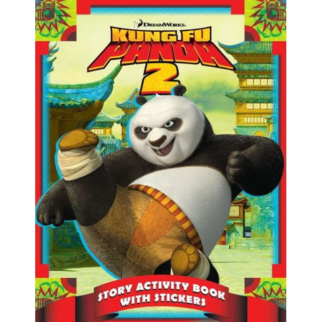 Kung Fu Panda 2 (Cahier d'Activités d'Histoires avec Autocollants)
