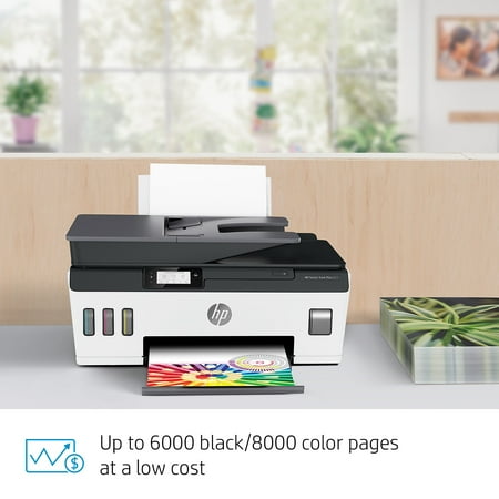 HP - Smart Tank Plus 651 Wireless All-In-One Supertank Inkjet Printer with up to 2 Years of Ink Included - White