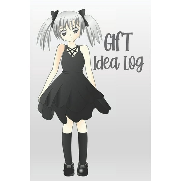 Gift Idea Log : Kawaii Girl Anime Lover, Silver-Gray Cover - Plan Your Gifts  for Upcoming Events Celebrations Birthdays Anniversaries Christmas - Write  All Gift Ideas and Shortlist Prices Shops Purchases and