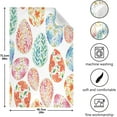 thumbnail image 4 of Dreamtimes Easter Egg Kitchen Dish Towel 6 Pack, Soft Absorbent Dishcloths Reusable Hand Towel Washable Tea Towels for Home Kitchen Bar Table Decor, 28 x 18 Inch, 4 of 7