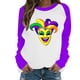 thumbnail image 3 of TaTaai Hoodies Shirts for Women Early Fall Long Sleeve Tops Vintage Graphic Outfits Tops Fashion Pullover Tees Gift, 3 of 6
