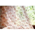 thumbnail image 2 of Christmas Tulle Curtains with Rod Pocket, Holiday Pendants with Colorful Dots and Balls Reindeer Santa Elf and Fir Tree, Sheer Drape for Wedding Party 2 Panels, 7 Sizes, Multicolor, by Ambesonne, 2 of 3
