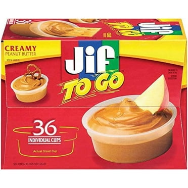 Jif Creamy Peanut Butter, 36 Count