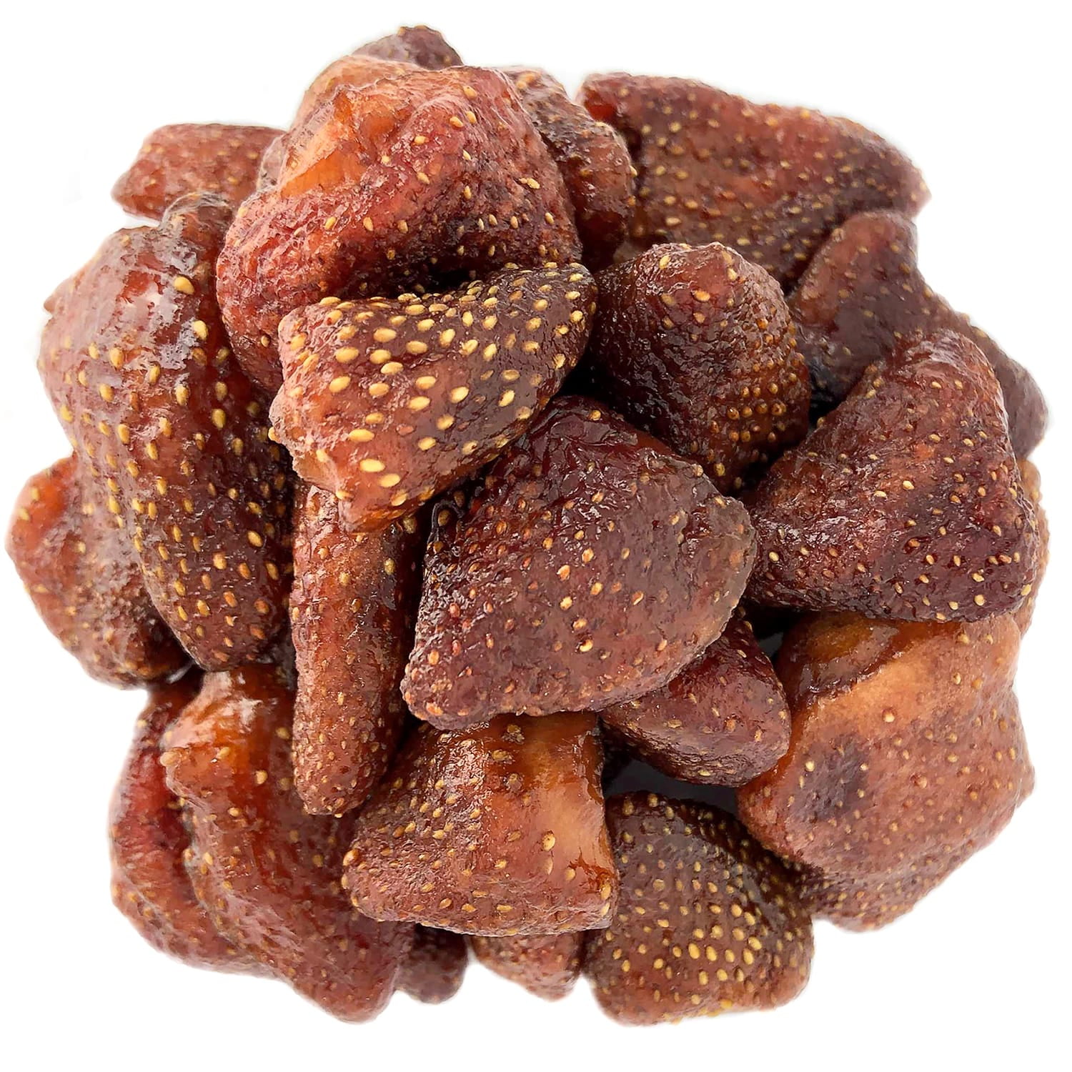 Dried Strawberries, 2 Pounds - Kosher, Raw, Vegan - by Food to Live