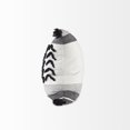 thumbnail image 3 of Mercana Kimia Fabric Herringbone Decorative Pillow Cover in White/Black, 3 of 11