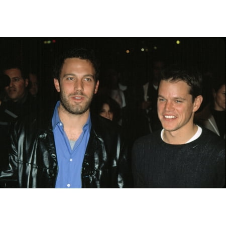Ben Affleck And Matt Damon At Premiere Of Project Greenlight Ny 11272001 By Cj Contino