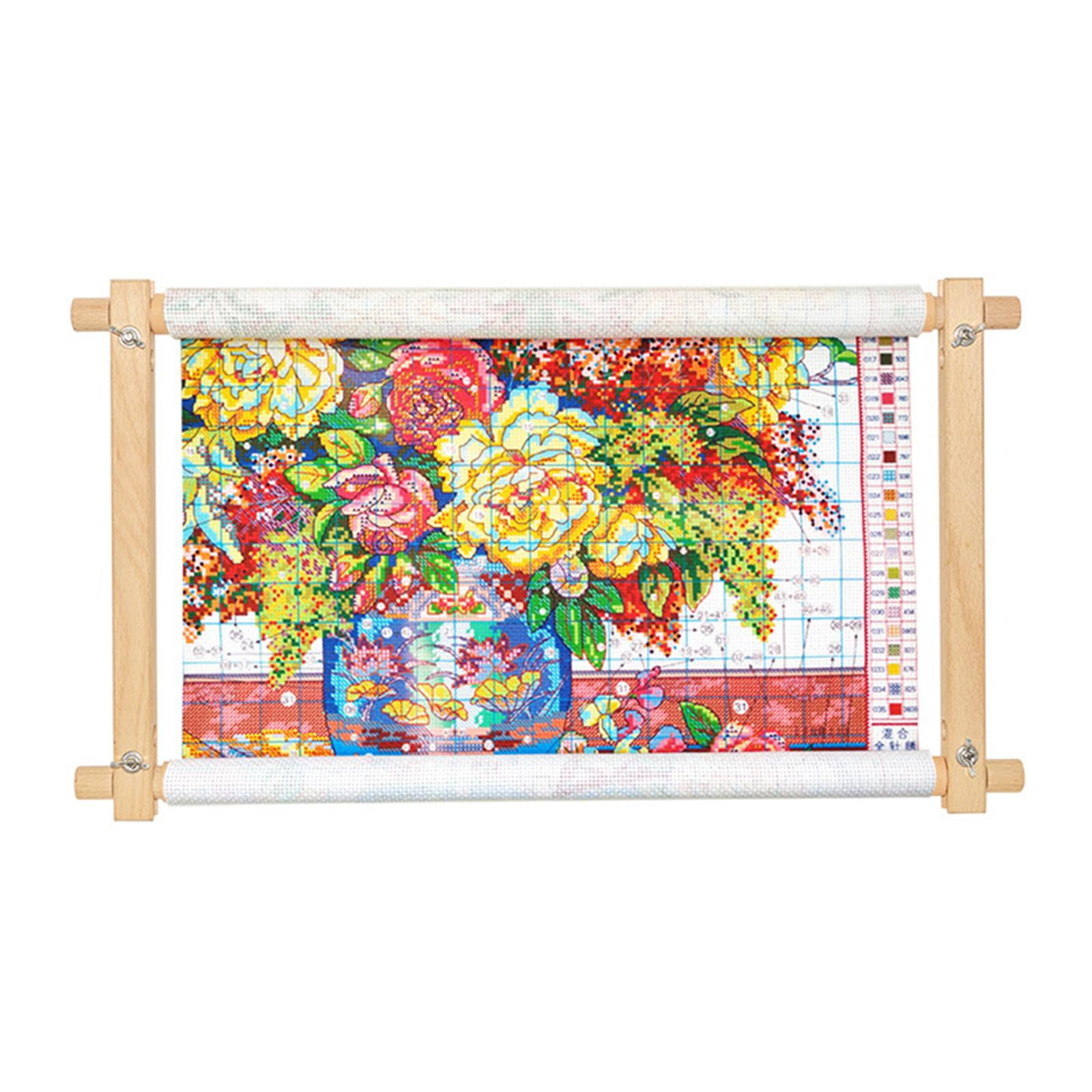 Tapestry Scroll Universal Embroidery Needlework Frame Holder Cross