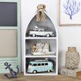 thumbnail image 6 of Antique & Vintage Style Model Blue Volkswagen Samba Bus - Multi, 6 of 7