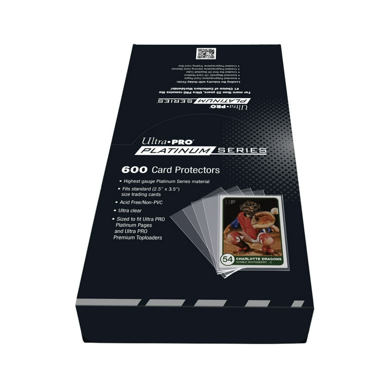 Ultra Pro Platinum Series Sleeves - Clear (600) New - Walmart.com