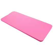 Hemoton Extra Thick High Density Exercise Mat Anti Tear Exercise Yoga Mat Non Slip Fitness Mat For Various Yoga Pilates Floor Exercises