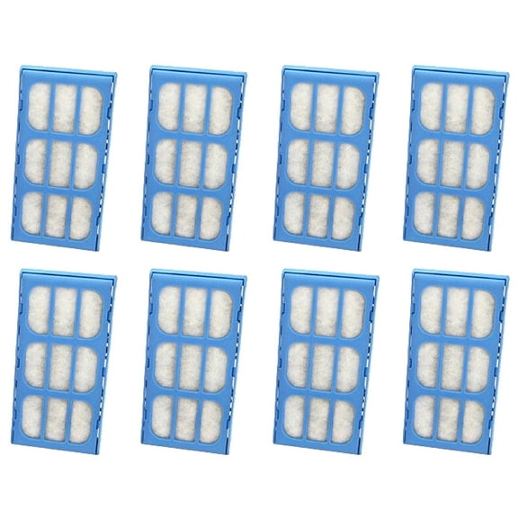 Replacement Water Filter Cartridges for Cat Mate & Dog Mate Fountains, Pack of 8