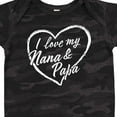 thumbnail image 4 of Inktastic I Love My Nana and Papa in White Chalk Heart Boys or Girls Baby Bodysuit, 4 of 5