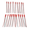 thumbnail image 2 of 30 Pares 2 JST Enchufe Conector M Una F 110 mm Cable Cable Rojo Negro, 2 of 5