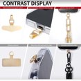 thumbnail image 2 of shiyou-Metal Phone Tether Tab, [Bending Design& Anti-Scratch Film Coating],Universal Stainless Steel Phone Lanyard Tab Without Adhesive,Phone Lanyard Replacement Part for Cell Phone, free, Stainless, 2 of 4