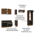 thumbnail image 4 of Cocina Integral Completa Modular Madesa Glamy 290cm NM 06, 4 of 5