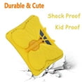 thumbnail image 6 of Kids 3D Butterfly Case for Samsung Galaxy Tab A9+ (X210/X215/X216/X218),360° Rotating Foldable Wing Stand EVA Case Shockproof Cover for Galaxy Tab S9 X710/X716B/X718U/S9 FE 5G X510/X516B/X518U,Yellow, 6 of 9