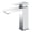 Chrome, variant on Sumerain Bathroom Sink Faucet 304 Stainless Steel Bathroom Faucet, Black and Gold