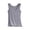 Gray, variant on Minjewel Women's Thin Seamless Quick-Dry Stretch Breathable Sports Tank Top, Workout Tank Tops for Women Summer Active Wear,Crew Neck L