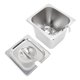 thumbnail image 1 of Soporte inclinado para encimera, soporte organizador de mermelada Soporte organizador desmontable de acero inoxidable Soporte para especias de acero inoxidable Máxima confiabilidad, 1 of 8