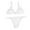 White, variant on Fesfesfes Women Bandeau Bandage Bikini Set Push-Up Brazilian Swimwear Teen Girls Young Ladies Beachwear Swimsuit