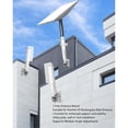 thumbnail image 4 of Kit De Montaje De Antena, Uso Flexible Ajuste De ángulo Montaje En Poste De Techo En Pared Diseño En Forma De J Con 4 Abrazaderas Para Antenas Parabólicas Rectangulares V2, 4 of 7